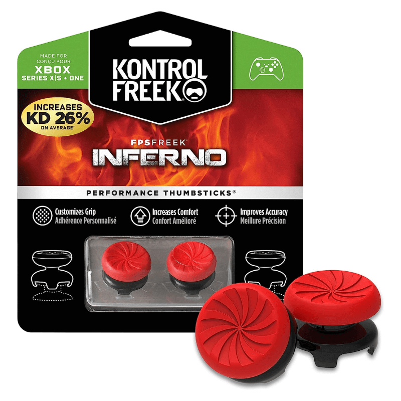 Kontrol Freek Inferno Kontrolfreek Vermelho p/ Xbox Series S X - Radali Shop