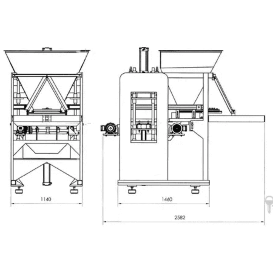 Projeto De Máquina De Fazer Bloco Pneumática Completo - Radali Shop