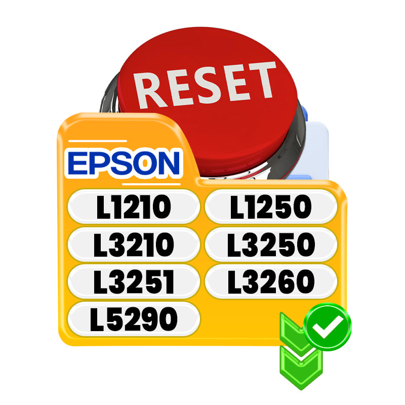 Restablecer el contador de la almohadilla de la impresora Epson L3210 L3250 L5290 L1210