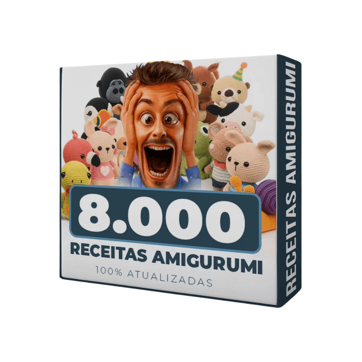 Mega Pack Amigurumi - 8.000 Patrones, Esquemas y Archivos Actualizados