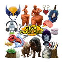 Giga Pack Stl Impressão 3d + Atualizações Semanais