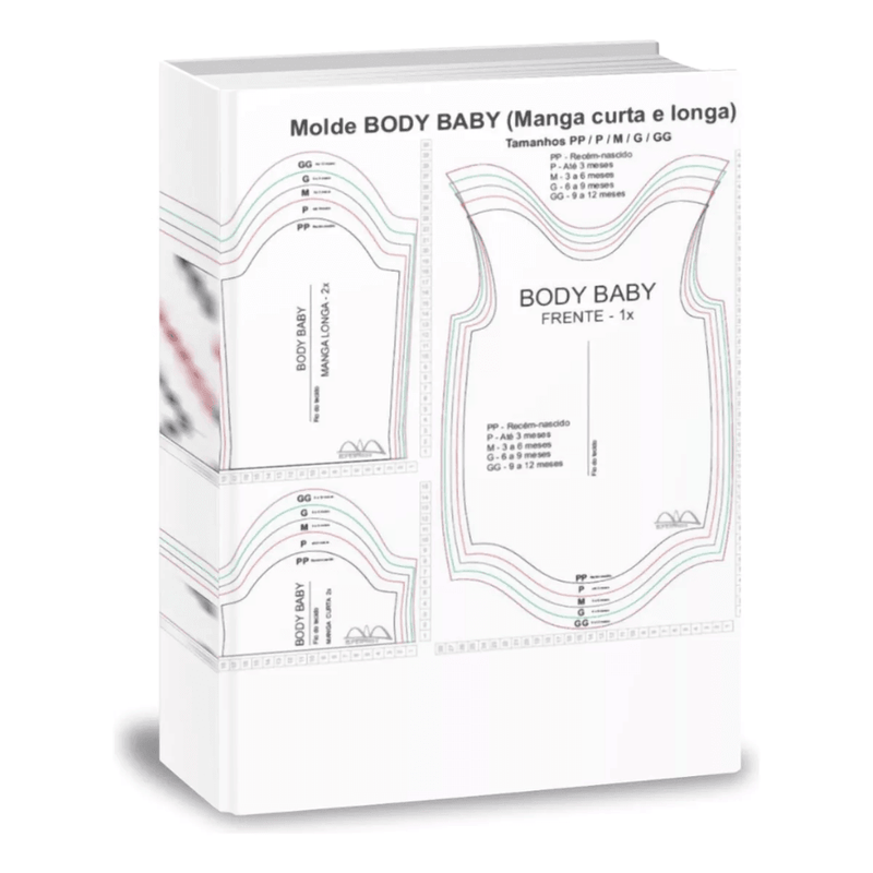 Kit +300 Moldes Roupas Infantil Tamanho Real Gabarito Arquivos Crianças - Radali Shop