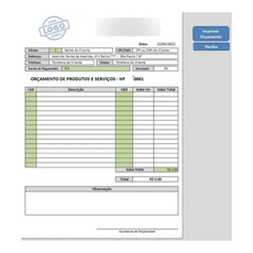 Hoja de cálculo de Excel para la planificación y el control de gastos financieros 