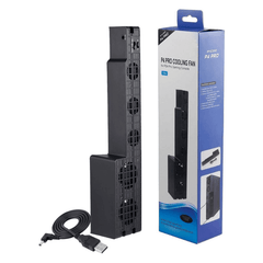 Enfriador automático con turboventilador y 5 ventiladores para Playstation 4 y PS4 Pro DOBE 