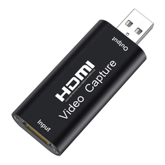 Adaptador Hdmi Para Tarjeta De Captura De Vídeo Usb 2.0 4k 1080p