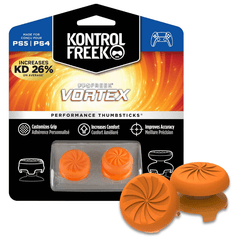 Empuñadura Kontrol Freek Vortex Naranja Kontrolfreek para PS4 y PS5