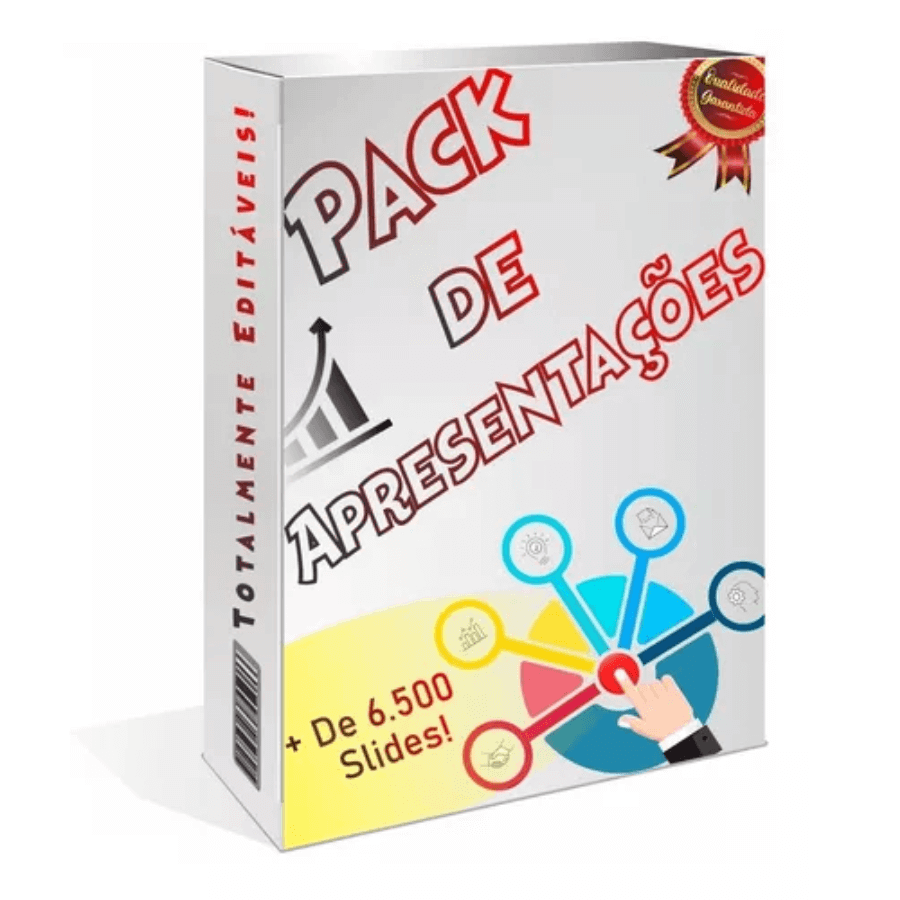 Pack + 6500 Slides Power Point Modelos Templates Editáveis Infográficos - Radali Shop
