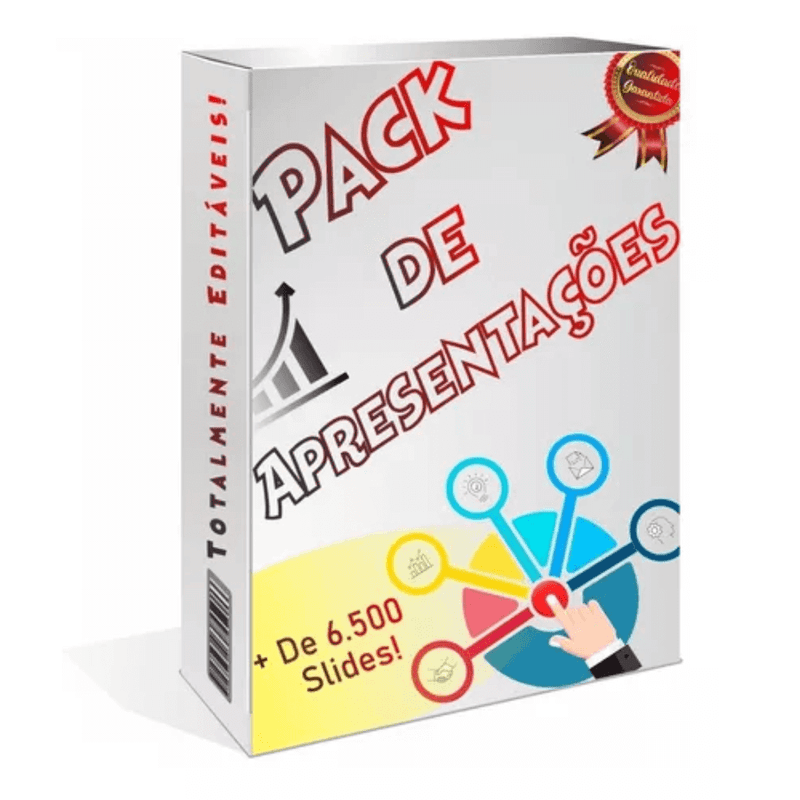Pack + 6500 Slides Power Point Modelos Templates Editáveis Infográficos - Radali Shop