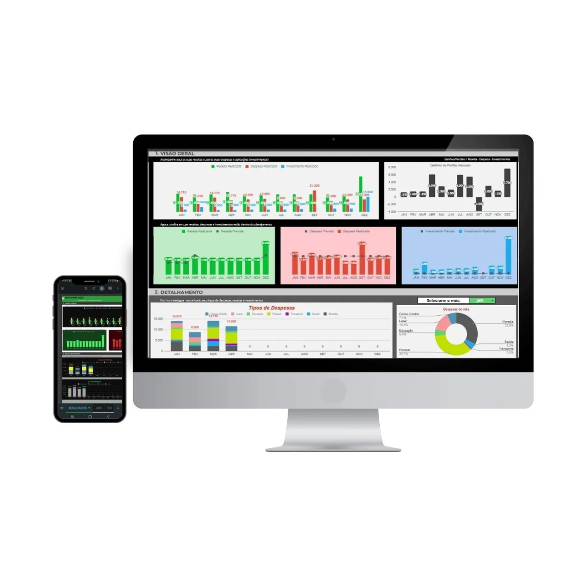 Hoja de cálculo de control financiero 100% en línea - Úsela a través de Gmail