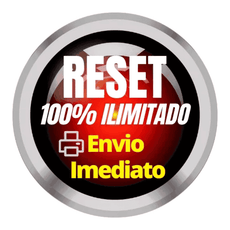 Imagem do botão com texto 'RESET 100% ILIMITADO' e 'Envio Imediato', promocionando um serviço de reset.