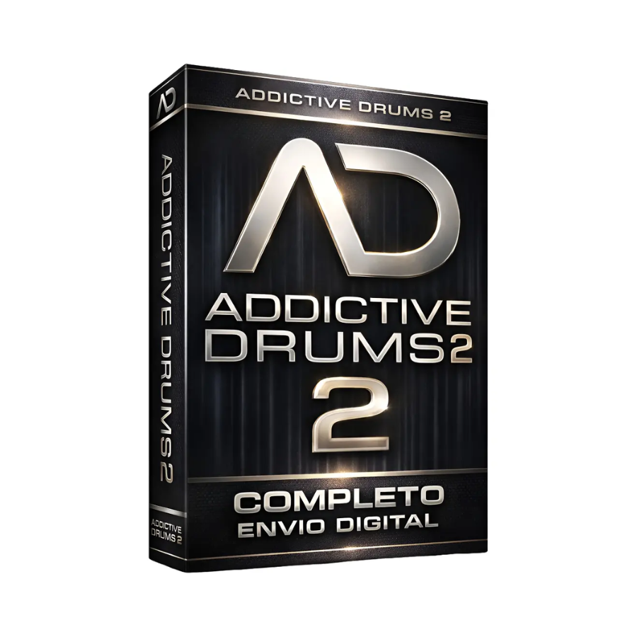 Addictive Drums 2 Completo Bateria Virtual Profissional