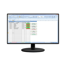 Hoja de cálculo de control financiero personal sencilla y fácil de usar