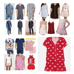 Kit 30 Patrones para Pijamas de Hombre y Mujer Realizar Archivos tamaño real