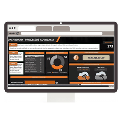 Panel de Gestión Procesos Facturación Bufete de Abogados Abogado