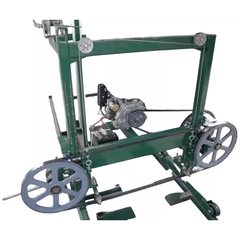 Proyecto de sierra de cinta para cortar madera