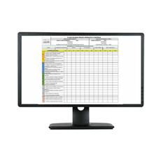 Hoja de cálculo PMOC editable para el gerente técnico de la empresa