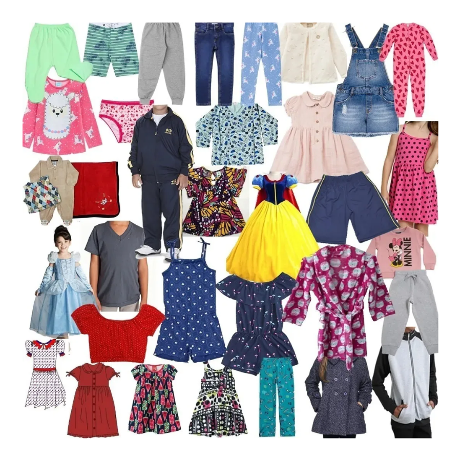 Kit 935 Patrones de Ropa Crea Archivos de Plantillas de Costura en Tamaño Real