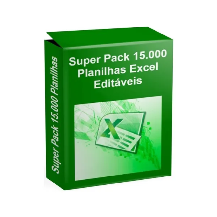 Super Pack + 15.000 hojas de cálculo de Excel listas para editar + Bonus