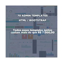 70 plantillas de administración premium adaptables - HTML 5 - Bootstrap