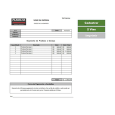 Hoja de cálculo de Excel para la planificación y el control de gastos financieros 