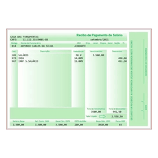 Planilha Holerite Banco dados Funcionarios 3 Modelos Editáveis Recibo - Radali Shop