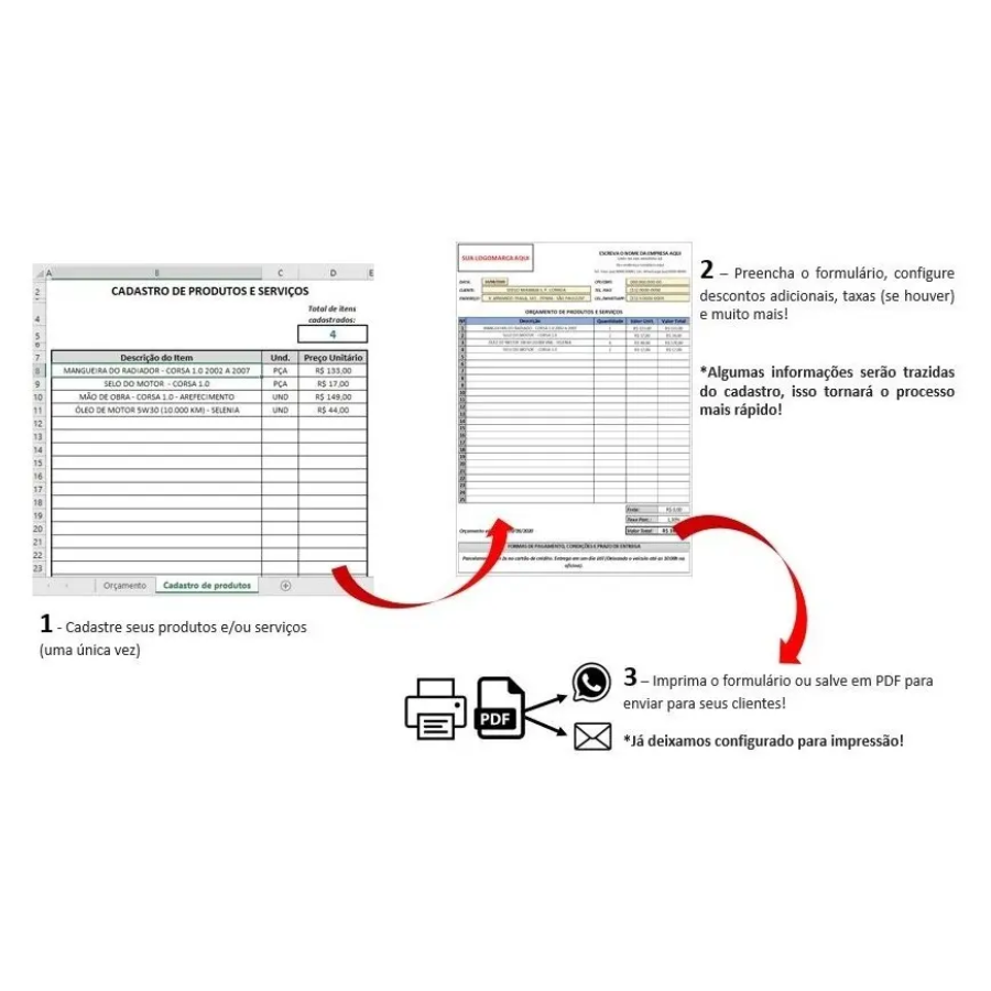 Hoja de cálculo de Excel para la planificación y el control de gastos financieros 