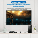 Chaveador Swither Seletor Divisor Hdmi 2.0 2x1 1x2 4k 60Hz - Radali Shop