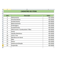 Hoja de cálculo de Excel para la planificación y el control de gastos financieros 