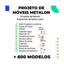 +600 Projetos Móveis Metalon Em Arquivos Pdf - lista de móveis e modelos em projeto digital.