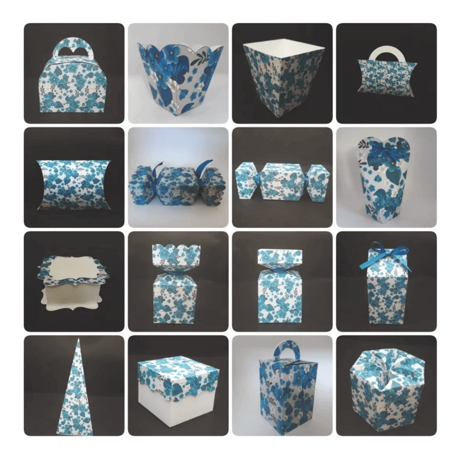 8.000 Moldes Limpos Caixinhas Caixas Presentes Festas Studio Corel - Radali Shop