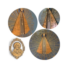 Paquete de artes CNC Mach3 Aspire Artcan Vectores Archivos religiosos Corte láser