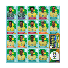 Figurinhas do Brasil do album da copa do mundo em PDF para imprimir