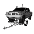 Projeto Carretinha Reboque De Carro Asa Delta Novo Modelo - Radali Shop