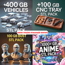 Mega Pack Stl Impressão 3d 2026 100% Atualizado 110tb+ Updates
