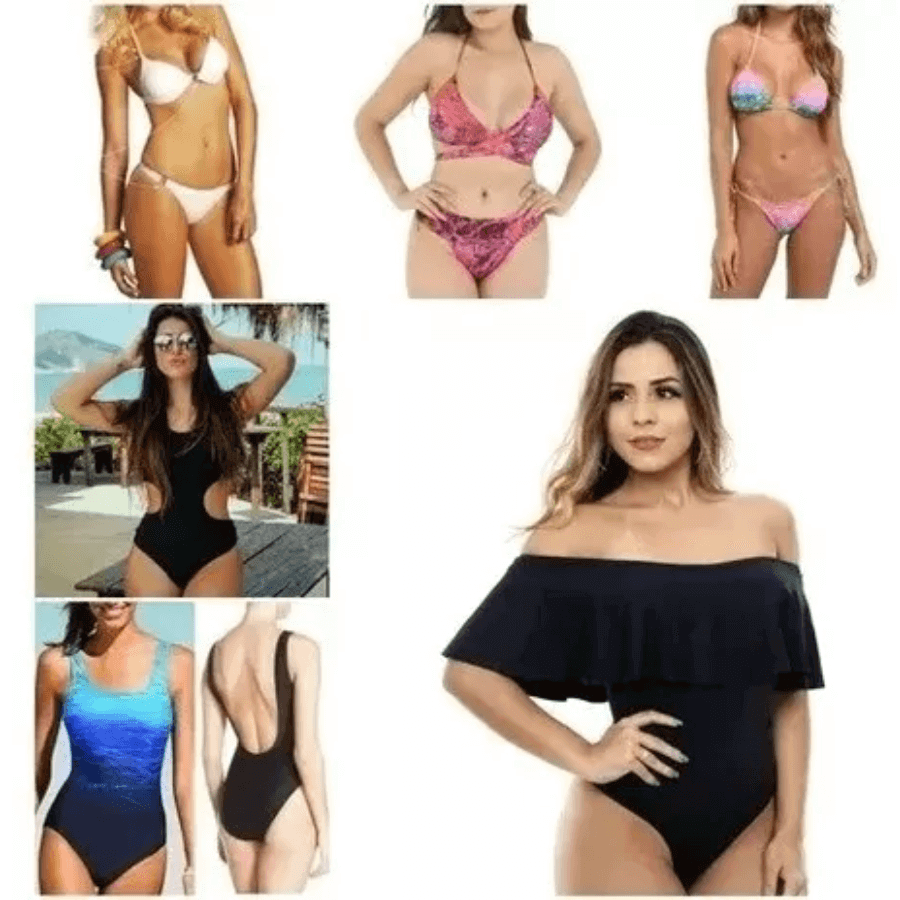 Kit 50 Moldes Moda Praia Biquínis Maiôs Fabricar Tamanho Real Arquivos - Radali Shop