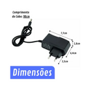 Fuente de alimentación original Bivolt de 5 V y 2 A para Smart TV Box (110 V y 220 V) 