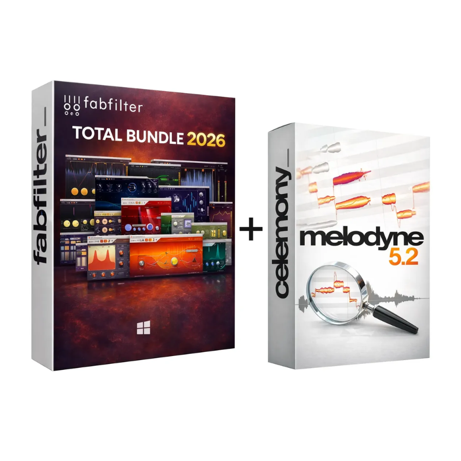 Reaper 7.71 + Melodyne 5 + Izotope 2026 + Fabfilter 2026