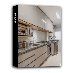 35 Proyectos de Cocina Muebles a Medida Plano Corte Fabricación Carpintería