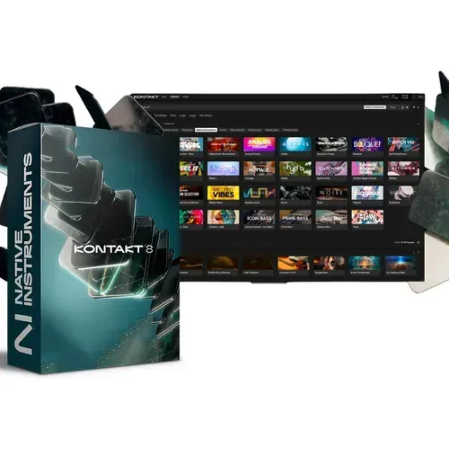 Kontakt 8 Full Com Pack de Livrarias Bibliotecas Profissionais