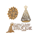 Paquete de artes CNC Mach3 Aspire Artcan Vectores Archivos religiosos Corte láser