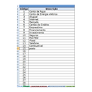 Hoja de cálculo de control financiero personal sencilla y fácil de usar