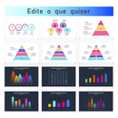 Pack + 6500 Slides Power Point Modelos Templates Editáveis Infográficos - Radali Shop