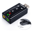 Placa De Som Usb Externa P2 Pc Adaptador Áudio 7.1 Notebook - Radali Shop