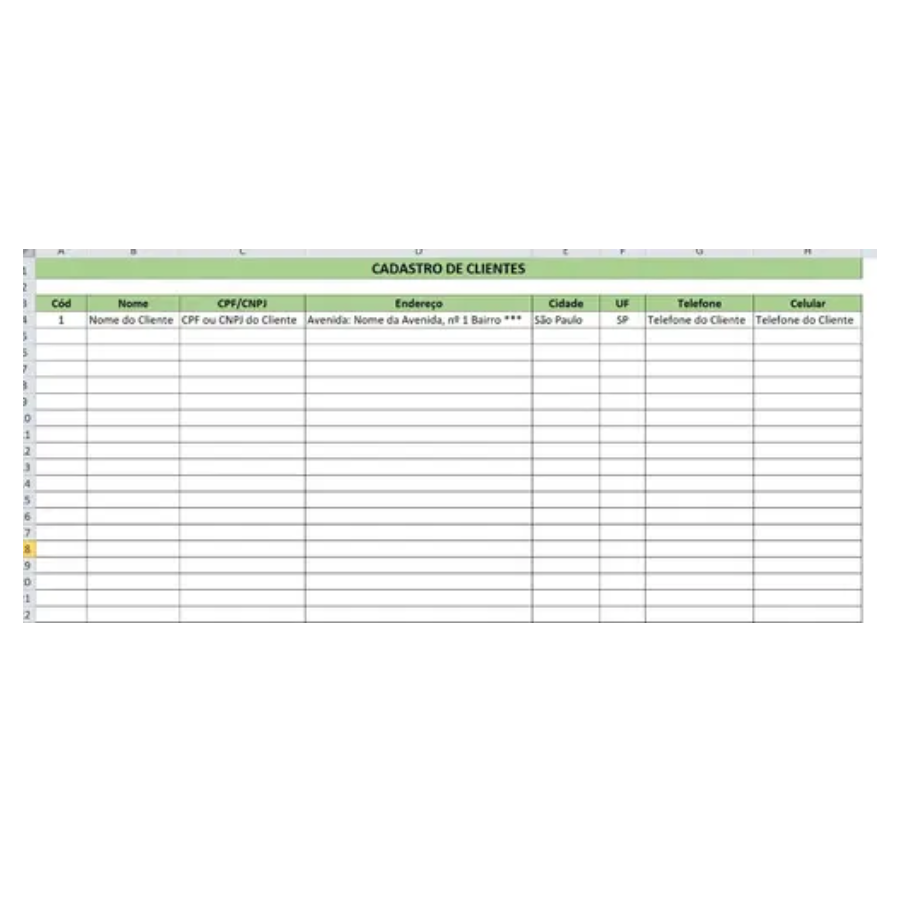 Hoja de cálculo de Excel para la planificación y el control de gastos financieros 