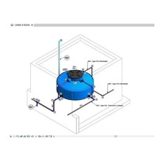 Plantilla de diseño de plomería y sanitarios de Revit con familias y Dynamo