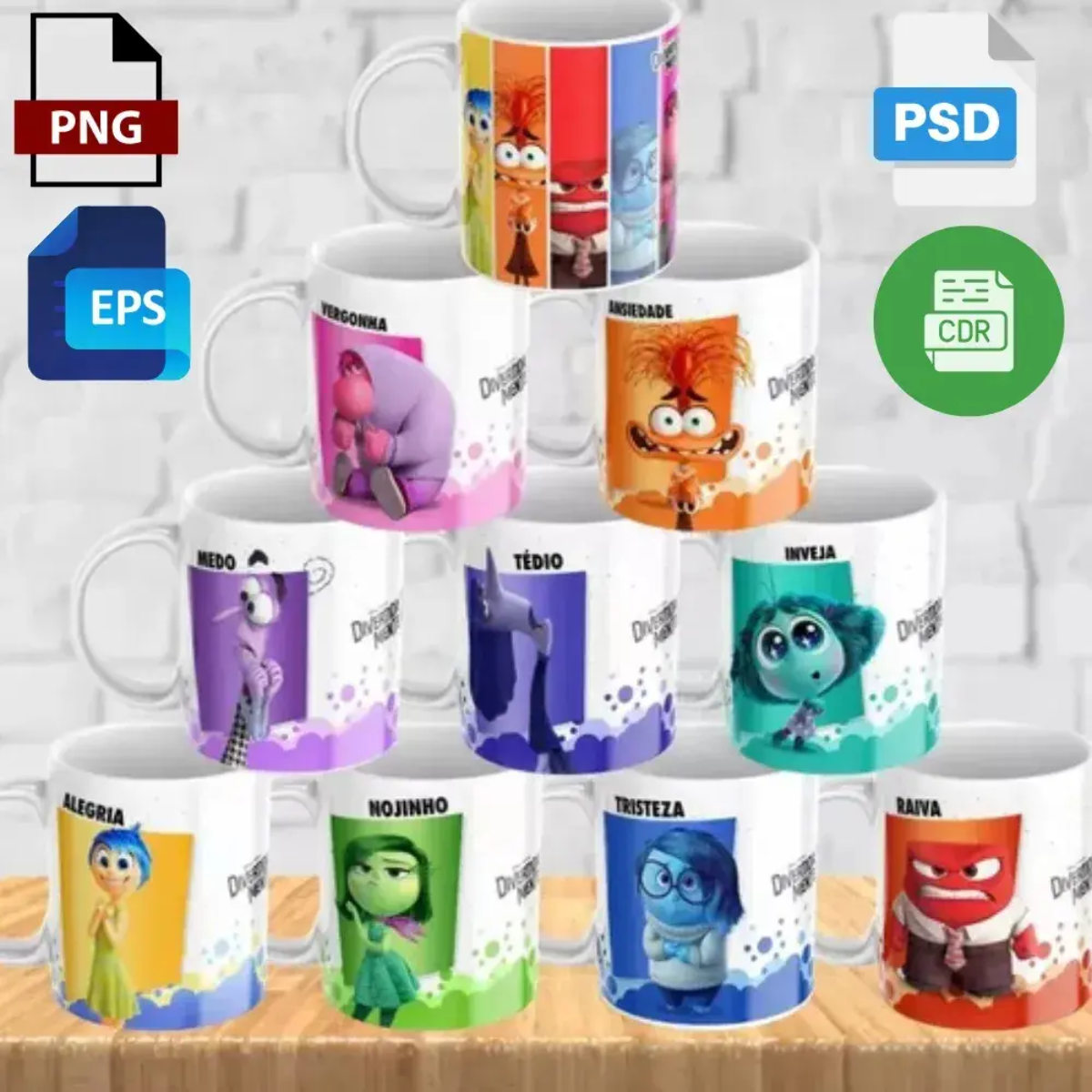 Pack 200 Mil Artes Para Sublimação Canecas 2026 Atualizado