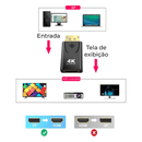 Adaptador Conversor Displayport Hdmi 2.0 4k 60hz - Ativo - Radali Shop