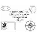 Pack 1000 Vetores Tabua Carne Petisqueiras Router Cnc Churrasco Petiscos - Radali Shop