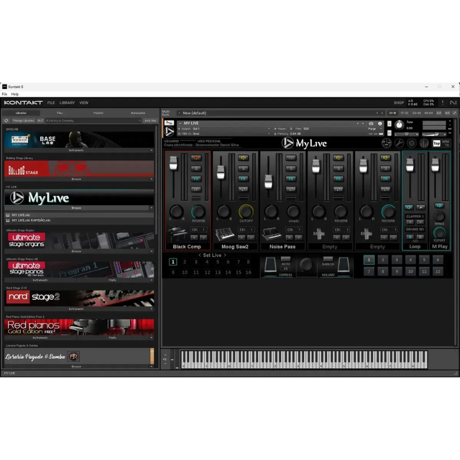 Kontakt 8 Full Com Pack de Livrarias Bibliotecas Profissionais