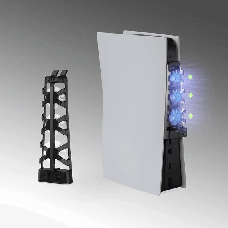 Cooler Fan Ventilador Refrigeração USB Led Playstation 5 PS5 - Radali Shop